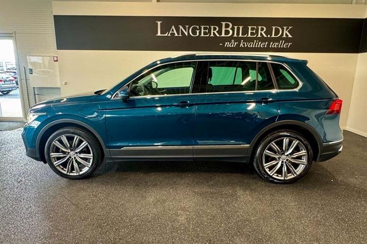 Grøn VW Tiguan fra 2021
