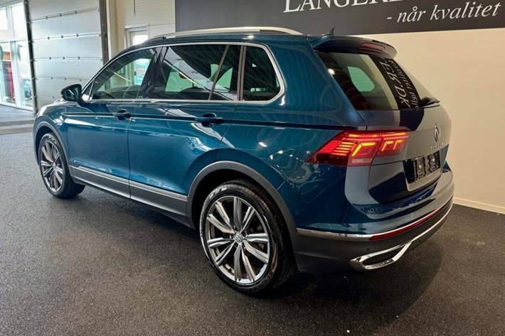 Grøn VW Tiguan fra 2021