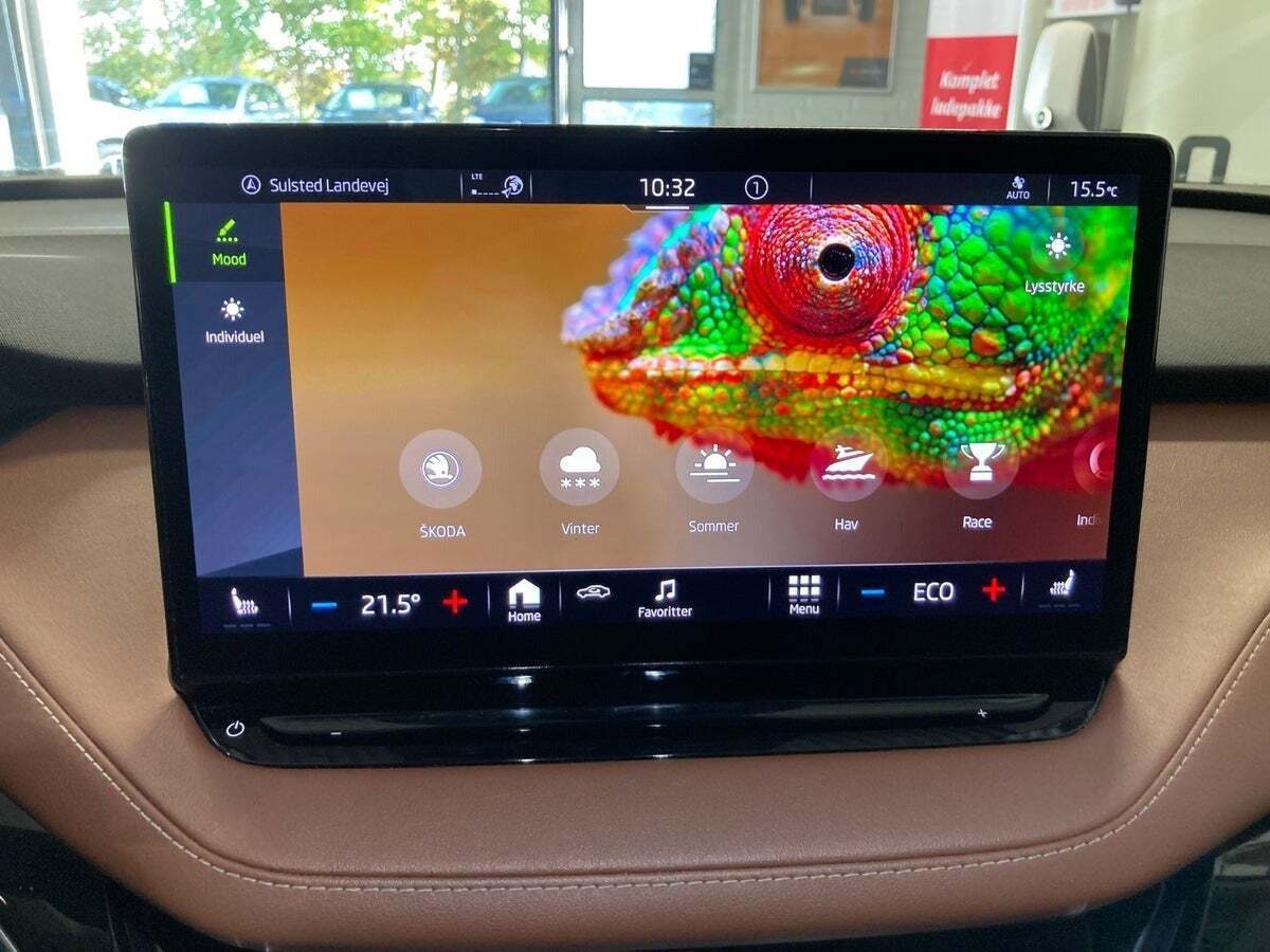 Sort Skoda Enyaq fra 2021