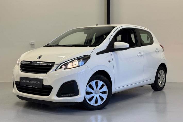 Hvid Peugeot 108 fra 2017