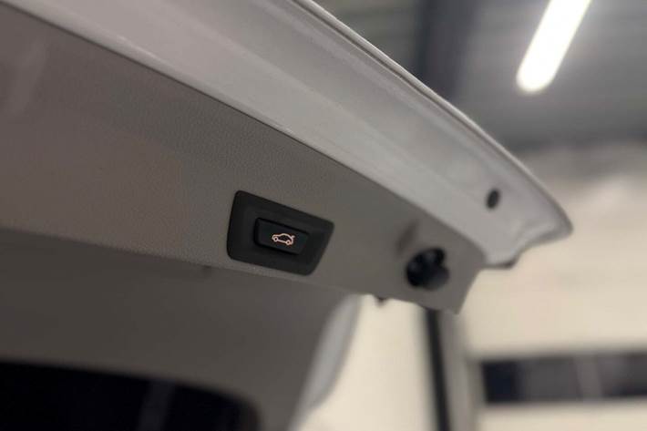 Hvid BMW 420d fra 2017