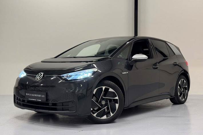 Grå VW ID.3 fra 2020 set udefra