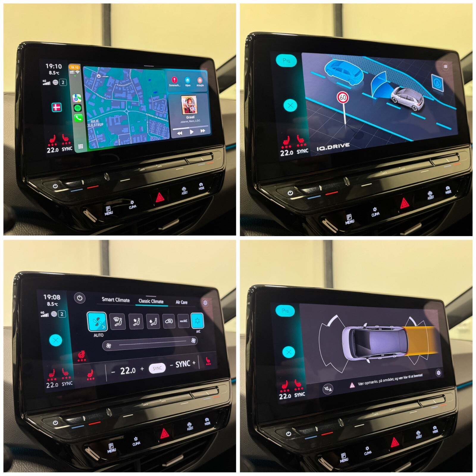 Grå VW ID.3 fra 2020