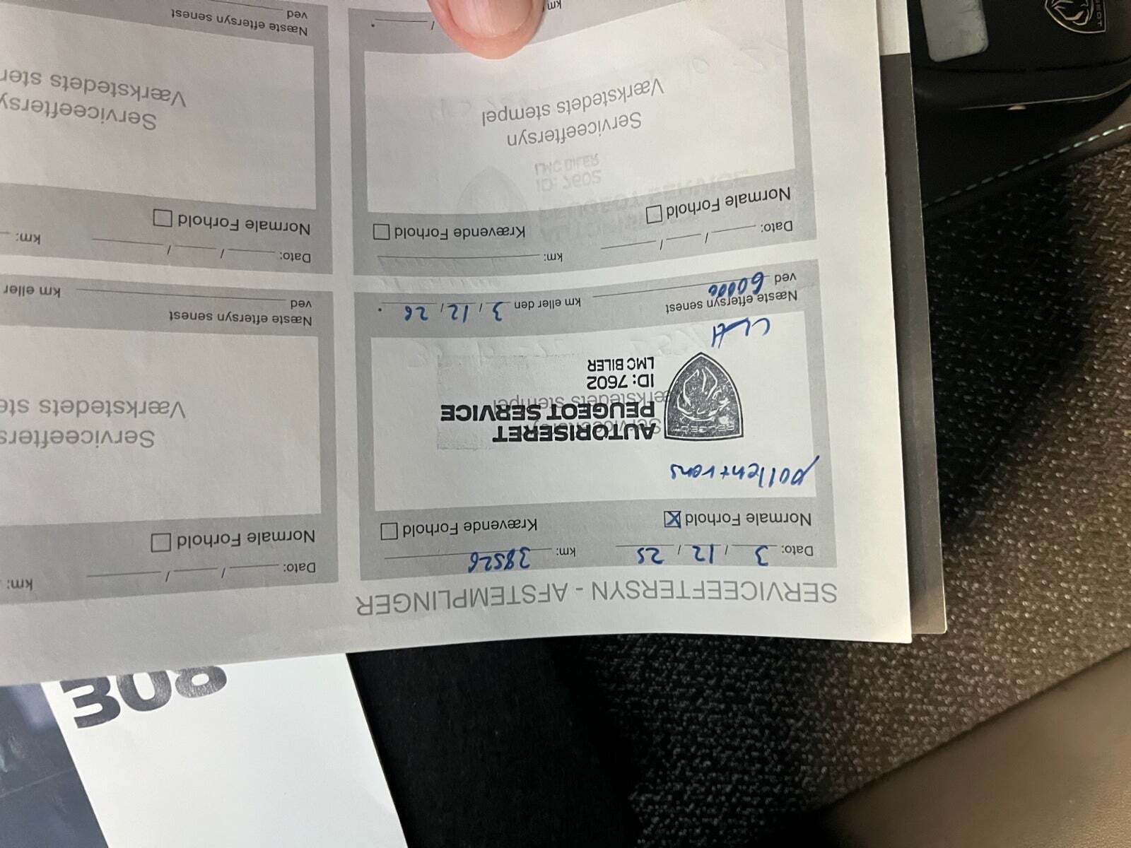 Hvid Peugeot 308 fra 2022