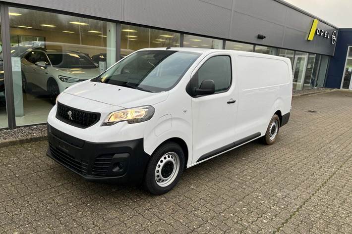 Hvid Peugeot e-Expert fra 2025