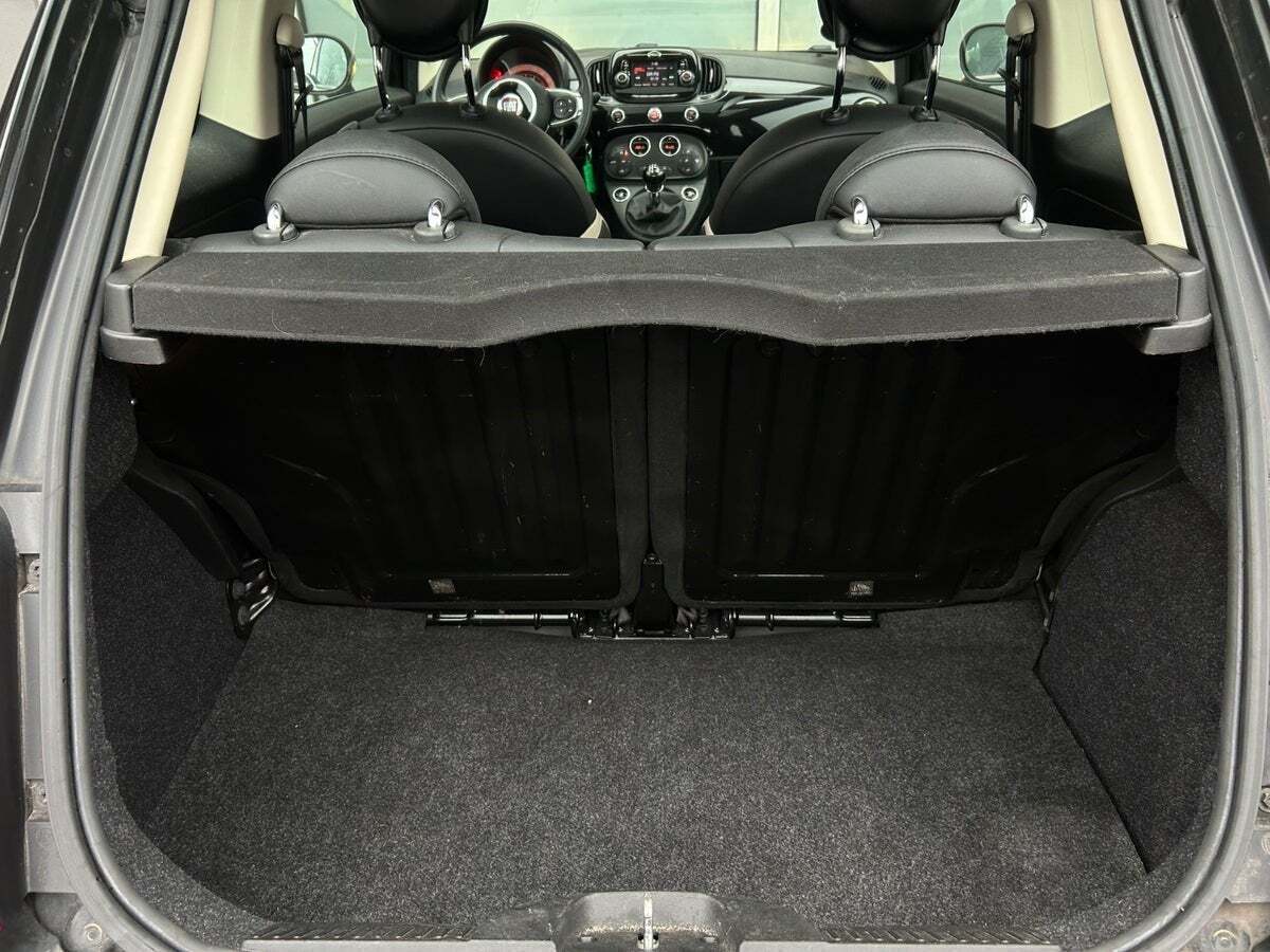 Sort Fiat 500 fra 2018