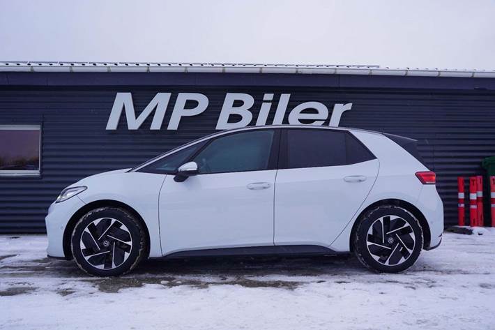 Hvid VW ID.3 fra 2025