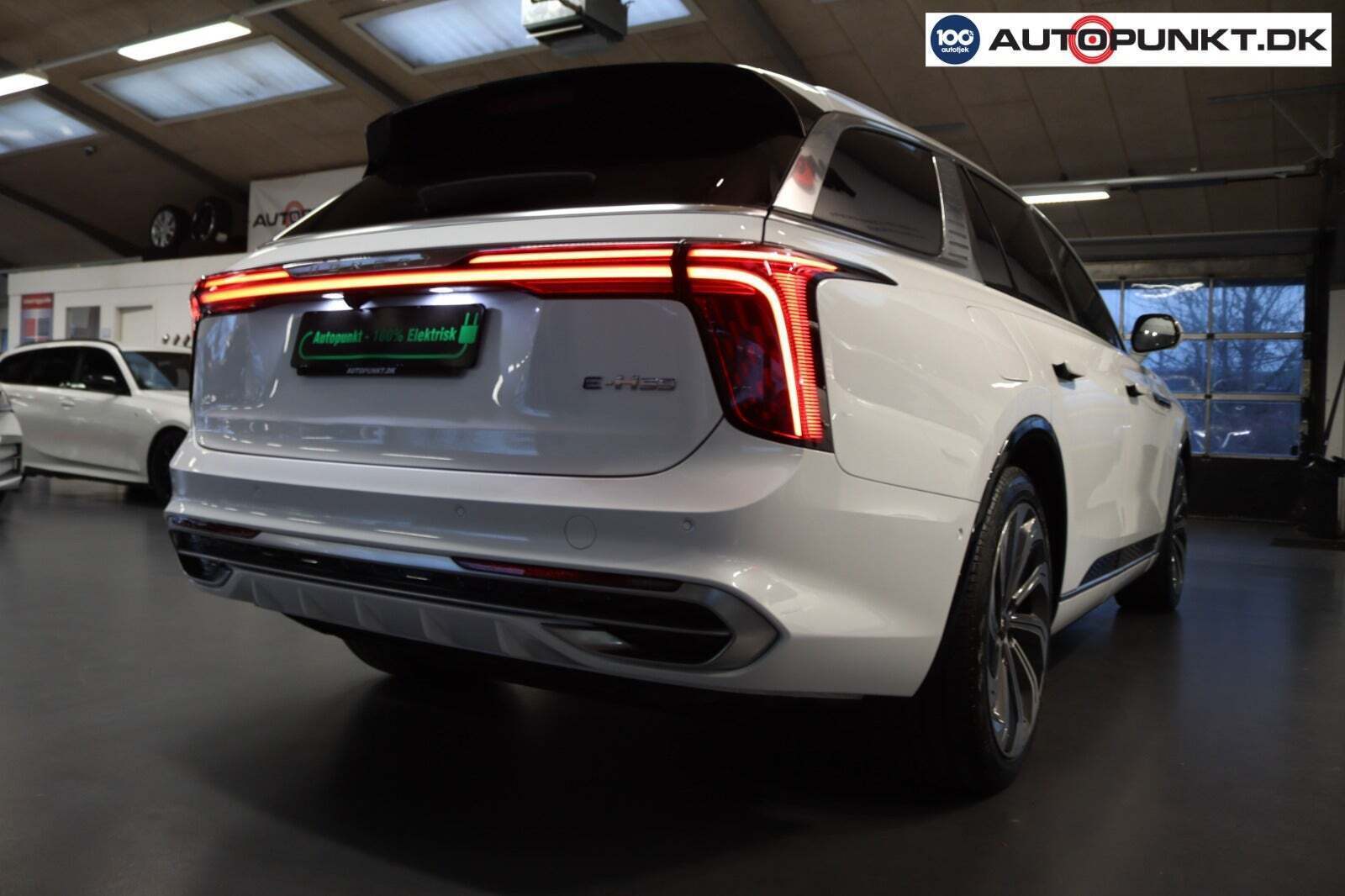 Hvid Hongqi E-HS9 fra 2024