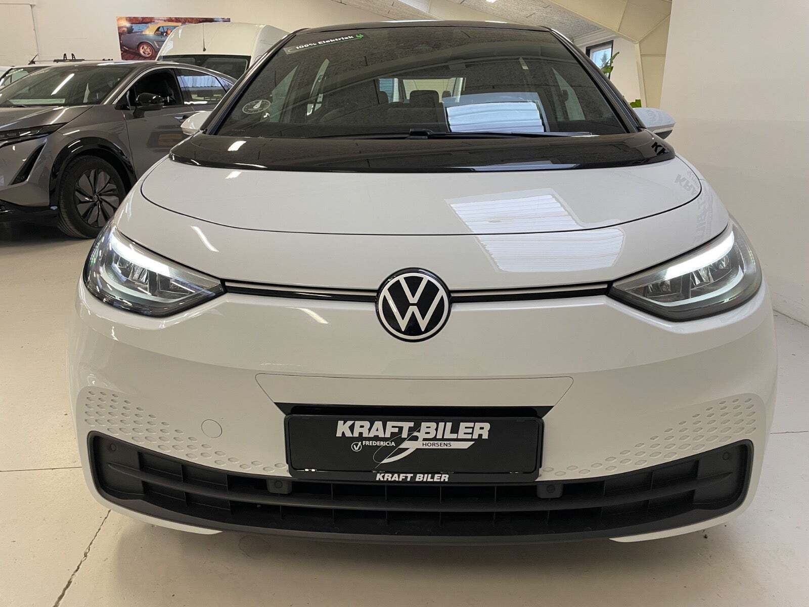 Hvid VW ID.3 fra 2022