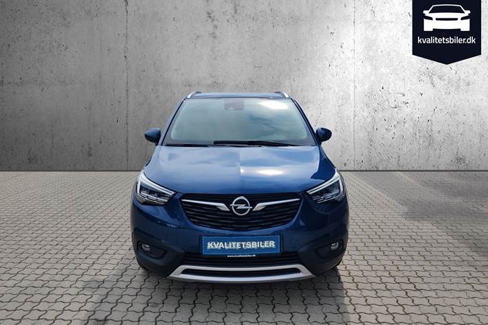 Blå Opel Crossland X fra 2020