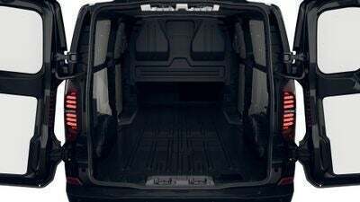 Sort VW Transporter fra 2025