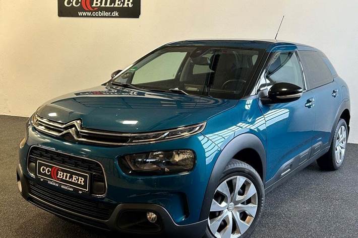 Blå Citroën C4 Cactus fra 2018 set udefra