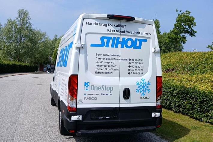 Hvid Iveco Daily fra 2025