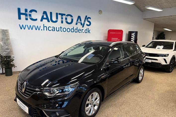 Sort Renault Megane IV fra 2020 set udefra