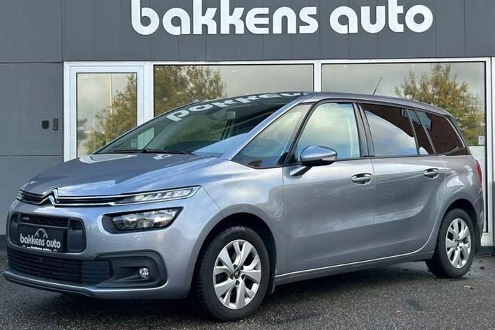 Sølv Citroën Grand C4 Picasso fra 2018 set udefra