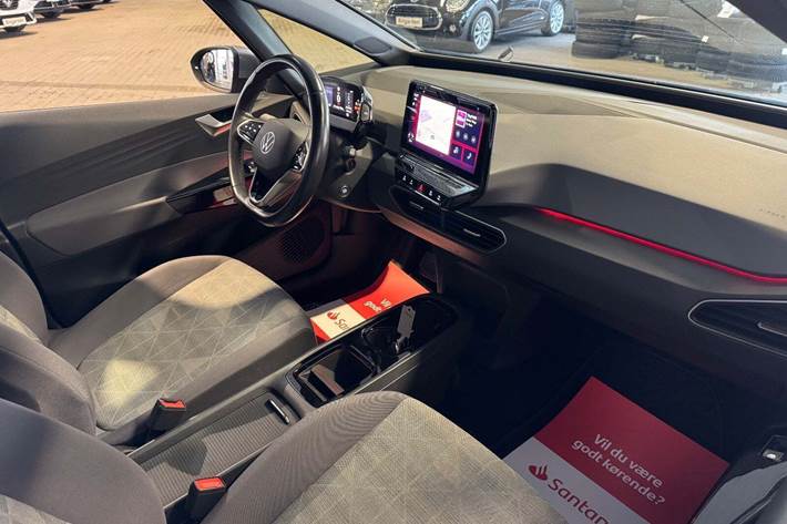 Blå VW ID.3 fra 2021