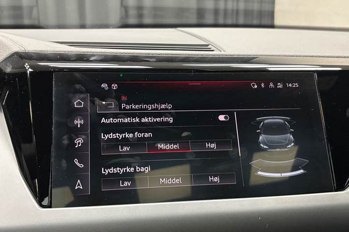 Grå Audi S E-tron GT fra 2025