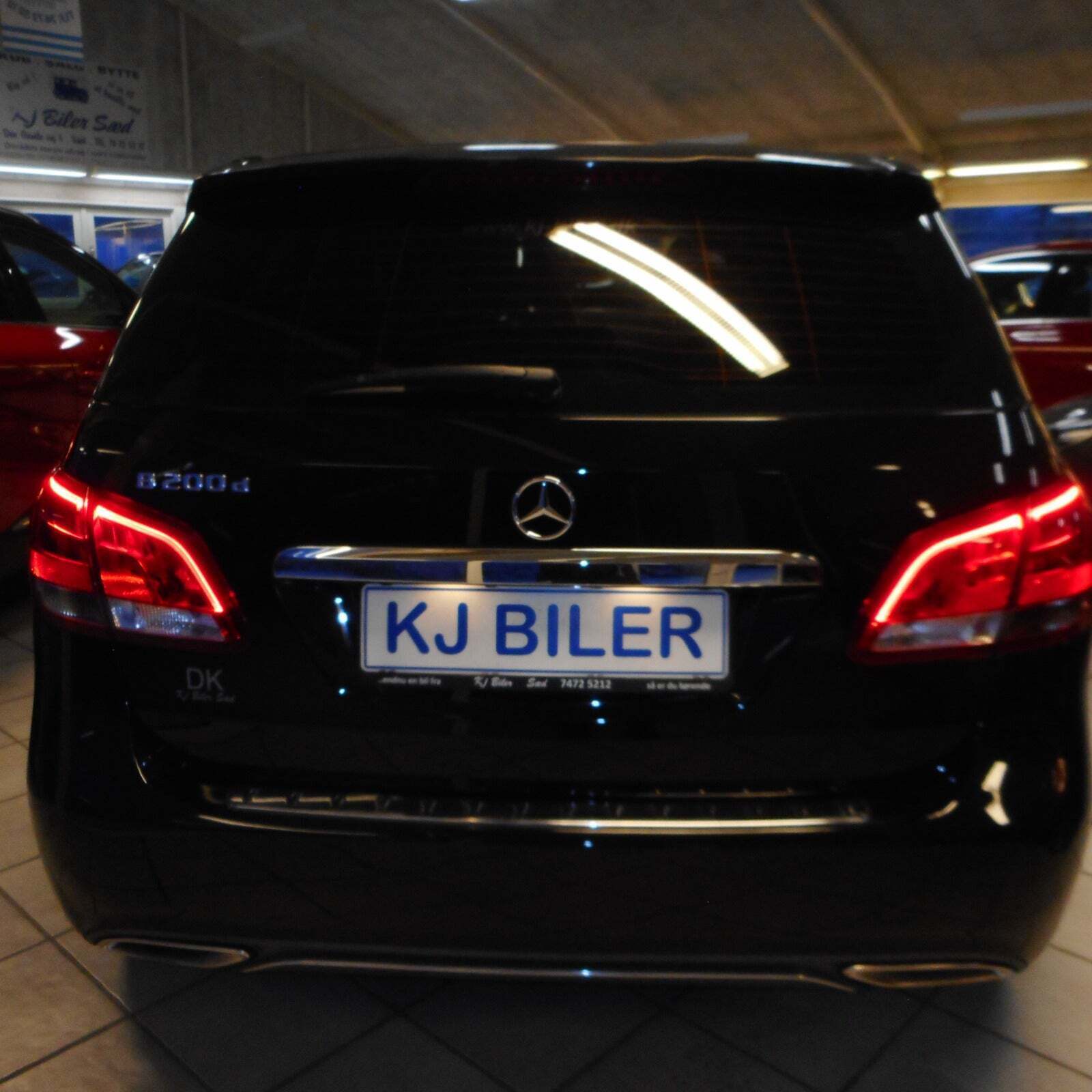 undefined Mercedes B200 d fra 2018 set udefra