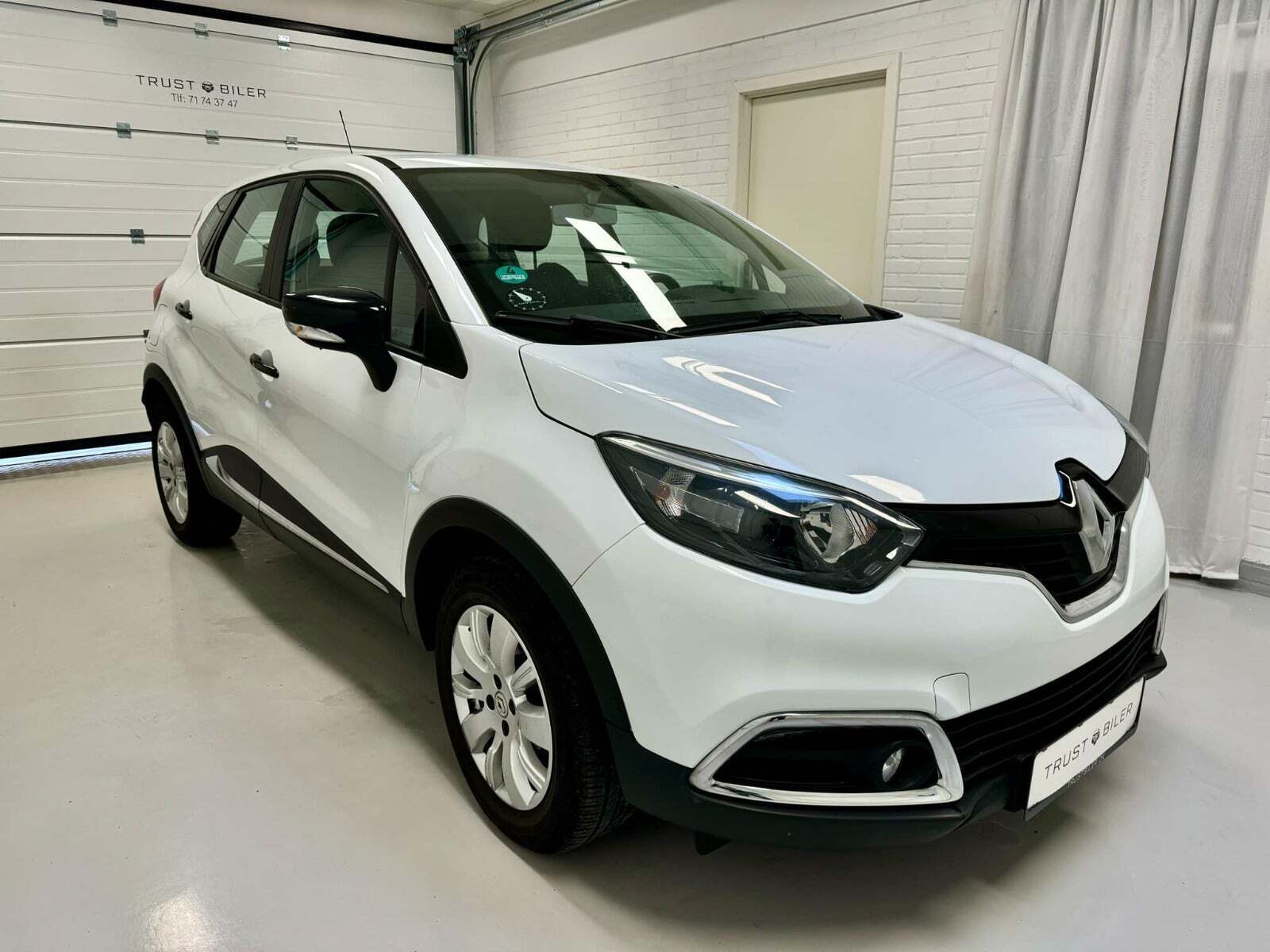 Hvid Renault Captur fra 2017