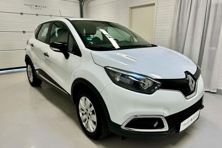 Hvid Renault Captur fra 2017