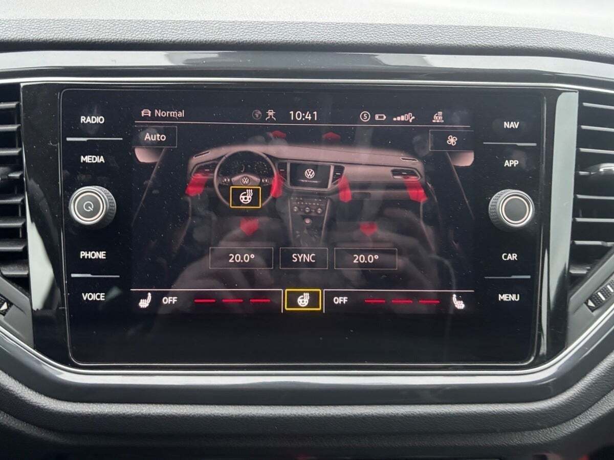 Grå VW T-Roc fra 2021