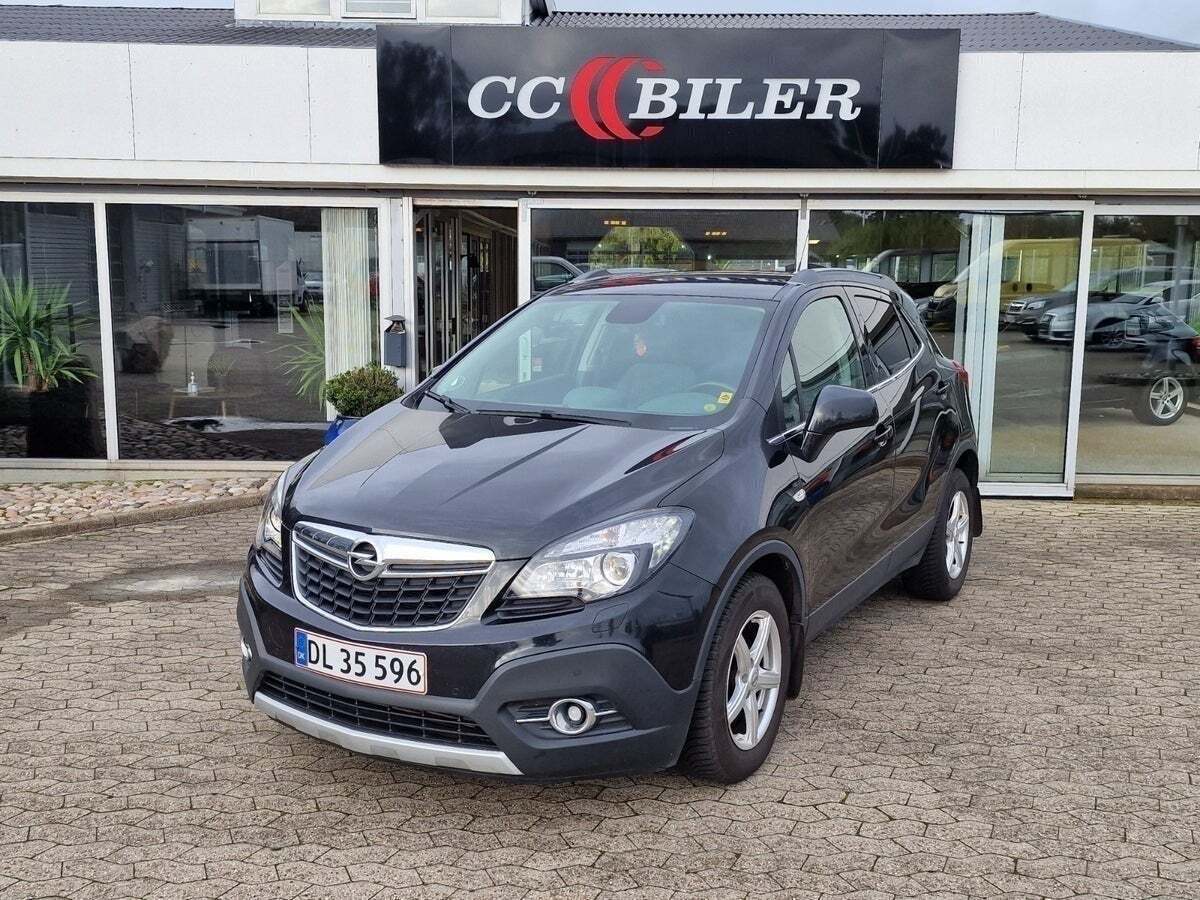 Sort Opel Mokka fra 2015