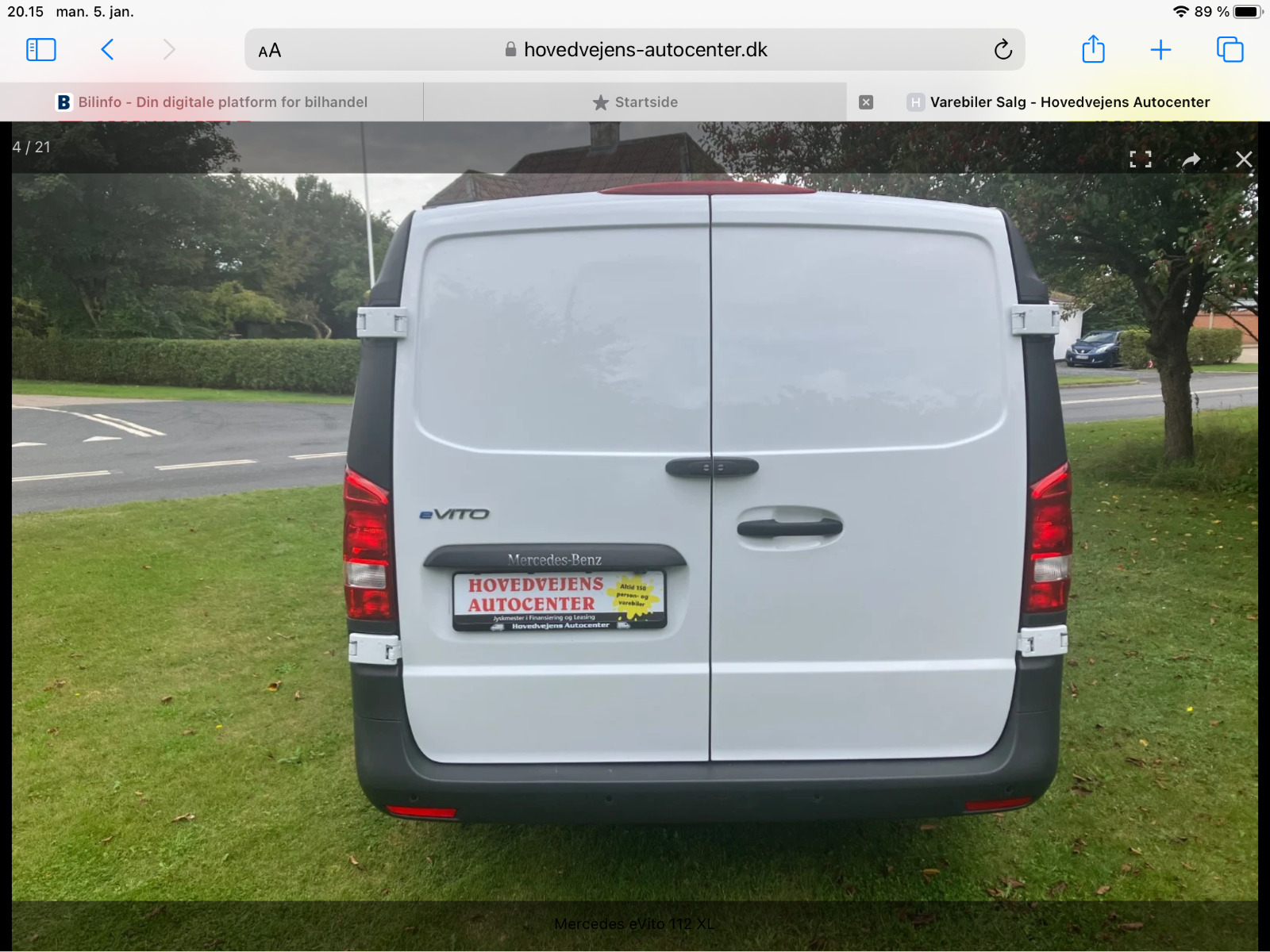 Mercedes eVito 112 XL