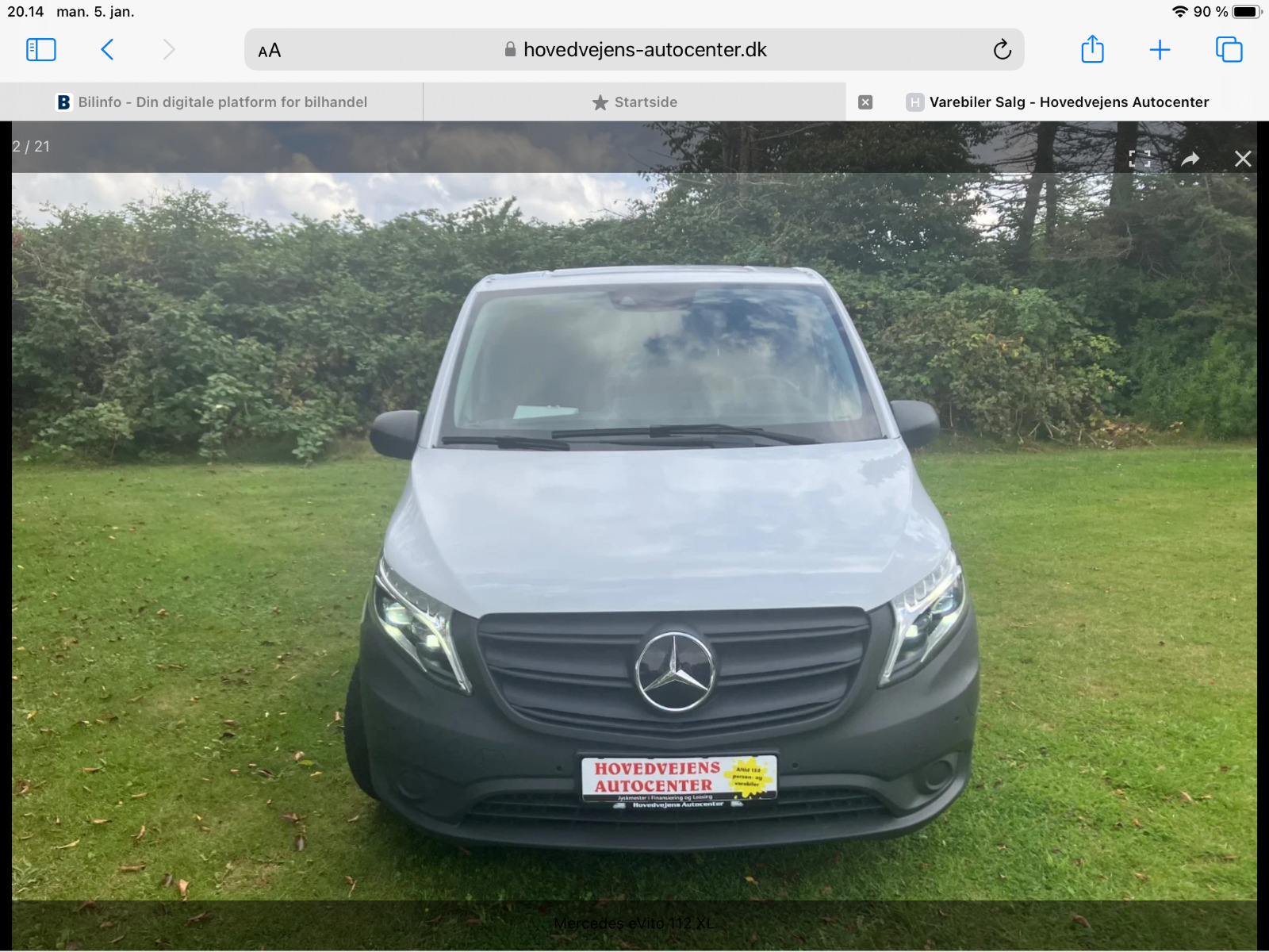 Mercedes eVito 112 XL