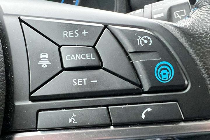 Brun Nissan Leaf fra 2019