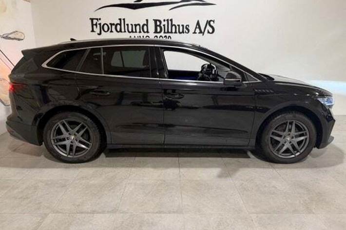 Sort Skoda Enyaq fra 2021