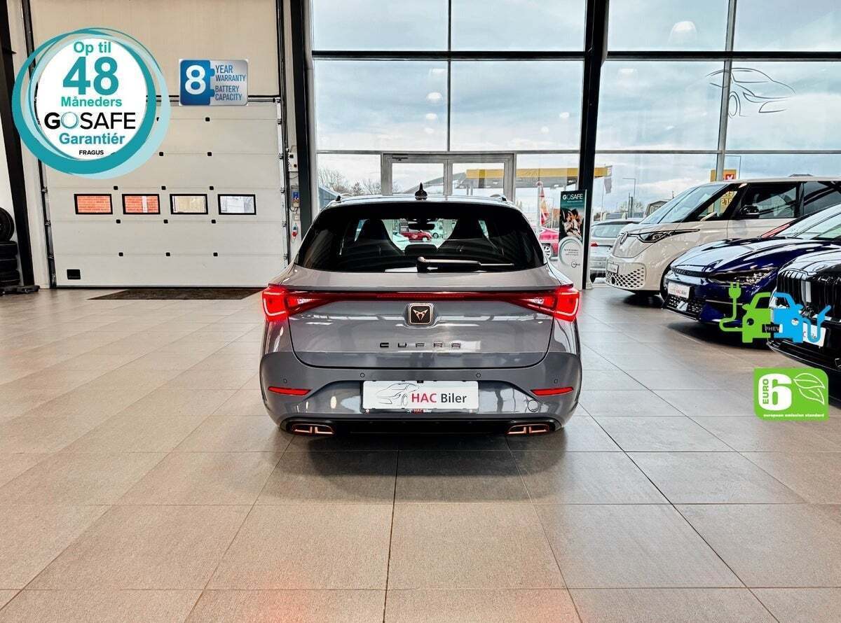 Gul Cupra Leon fra 2021