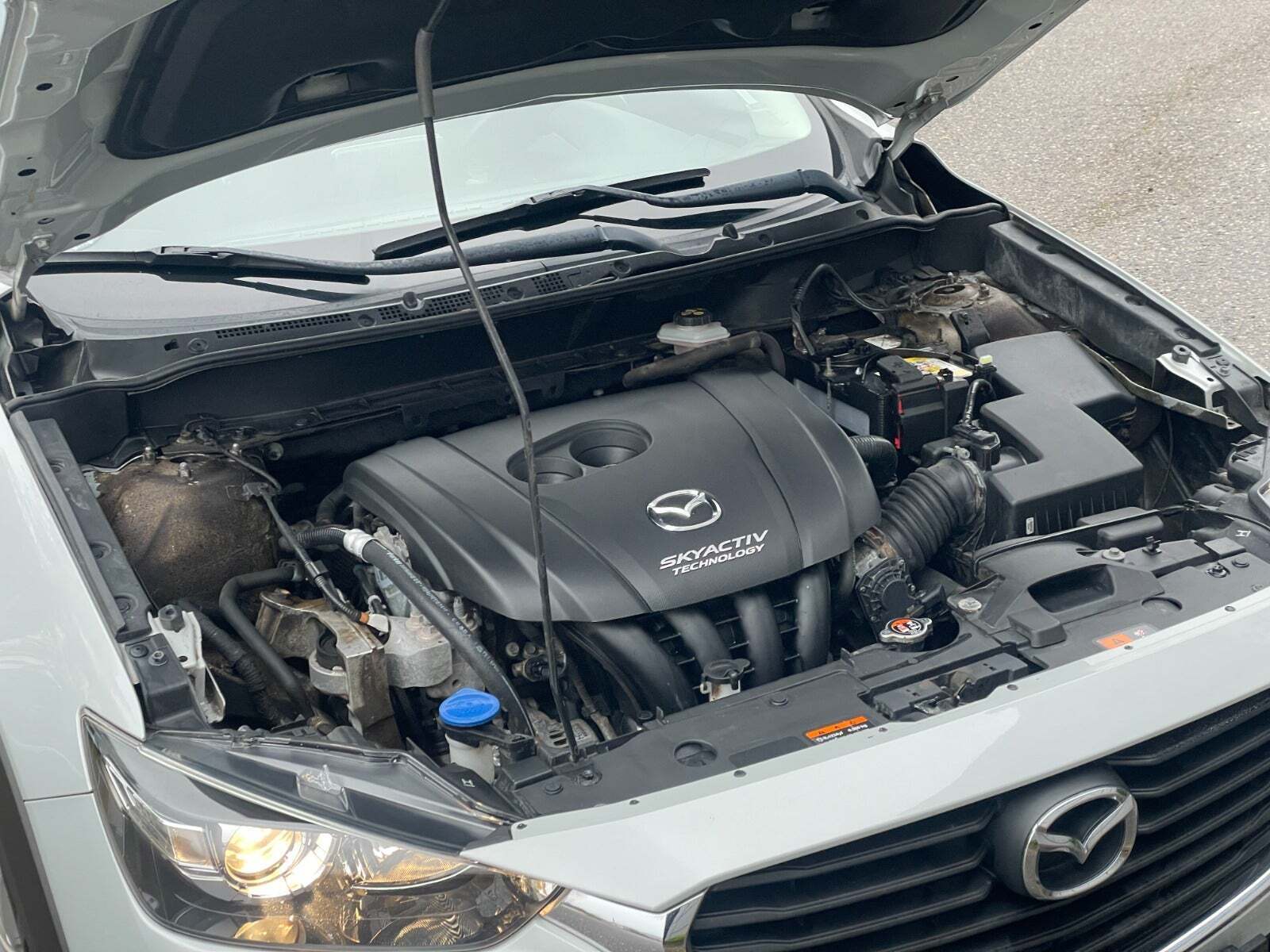 Hvid Mazda CX-3 fra 2016