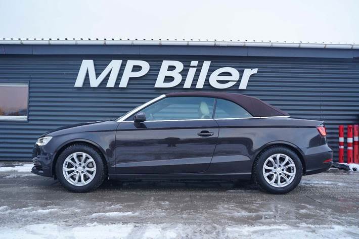 Sort Audi A3 fra 2015