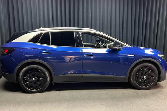 Blå VW ID.4 fra 2021