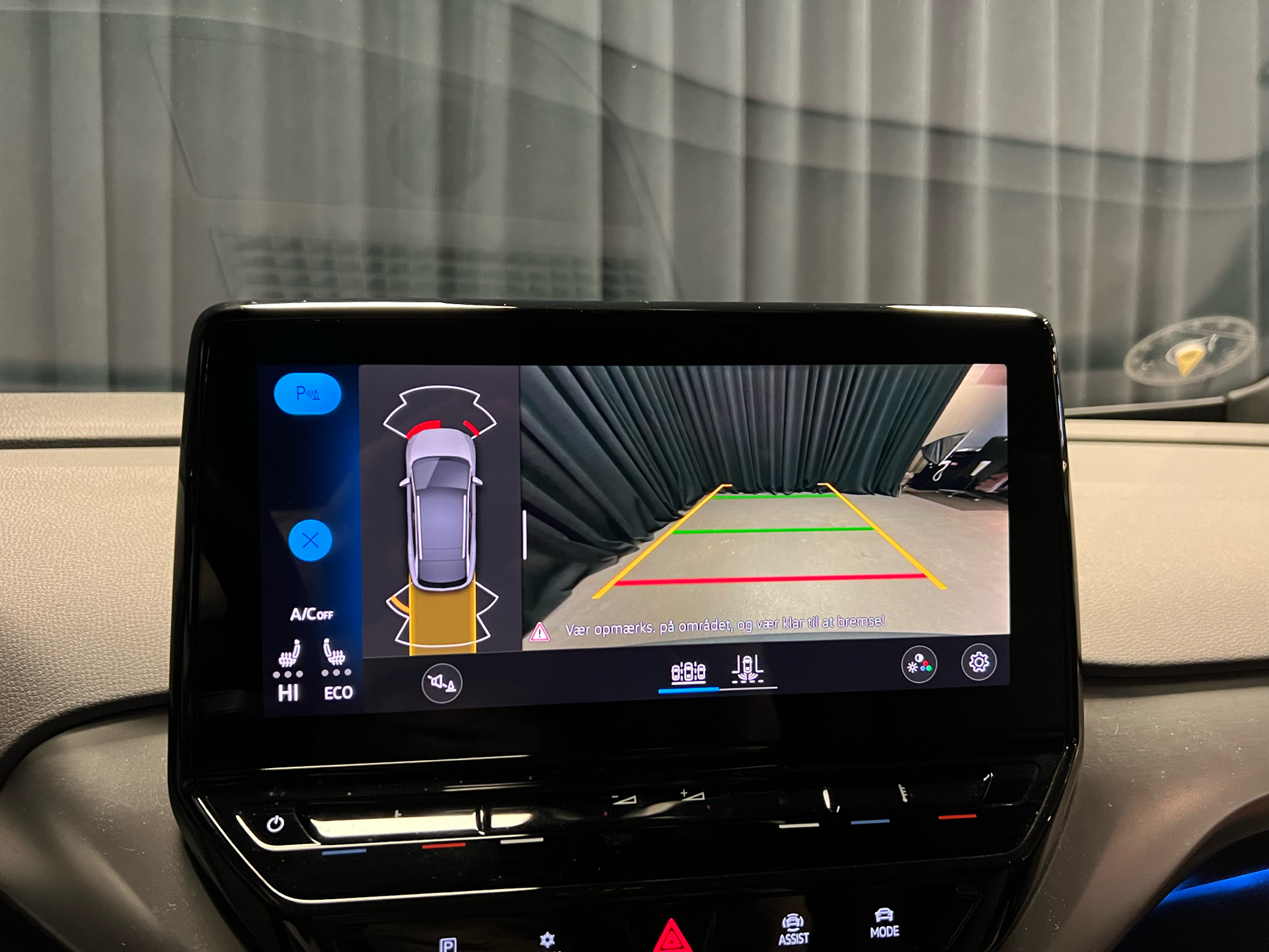 Blå VW ID.4 fra 2021