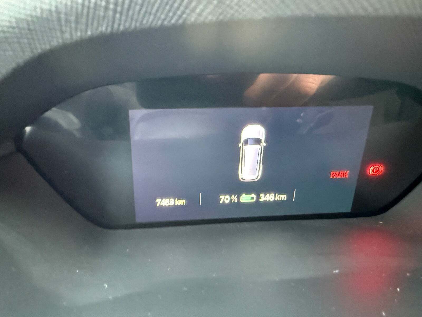 Grå Skoda Enyaq fra 2025