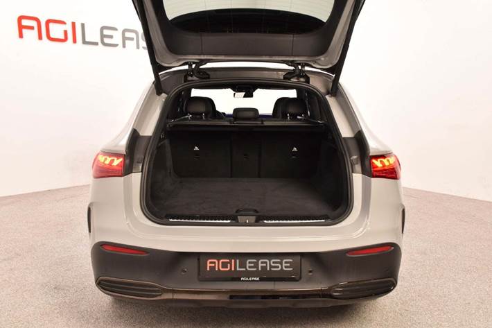 Grå Mercedes EQE350+ SUV fra 2023