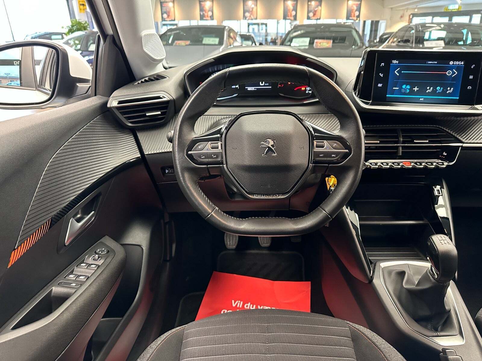 Hvid Peugeot 208 fra 2021