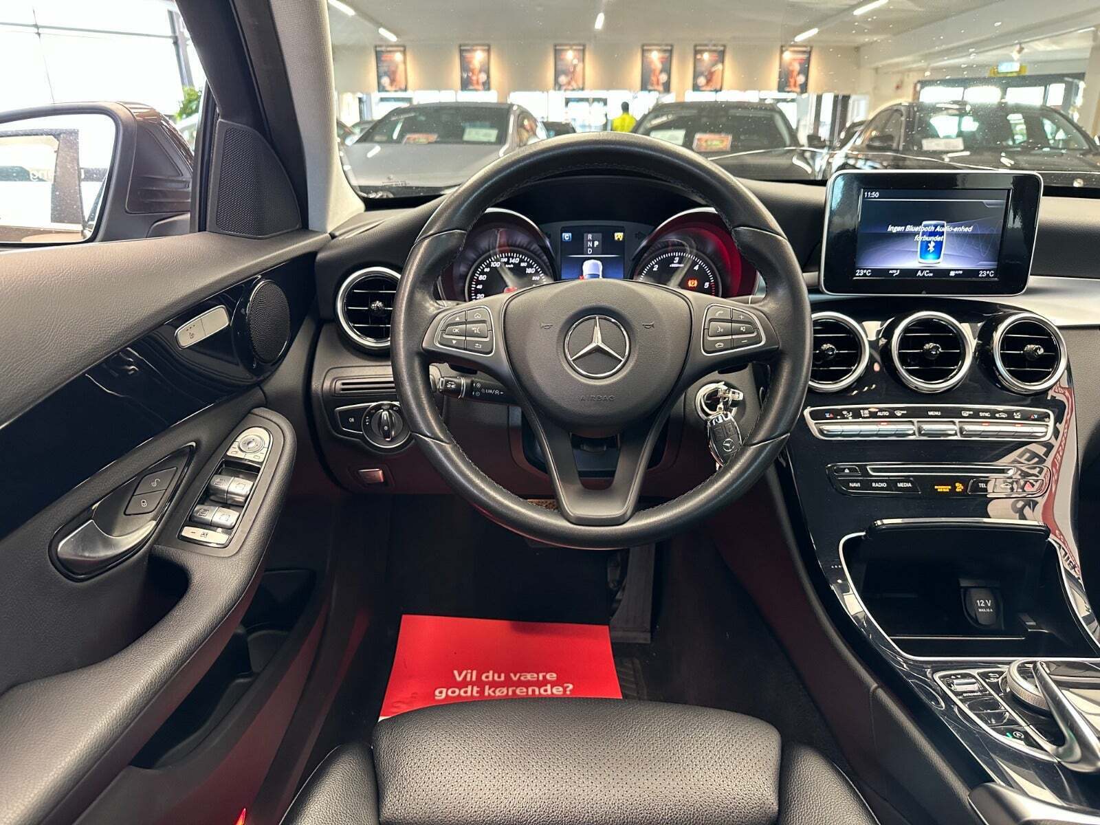 Brun Mercedes C220 d fra 2017