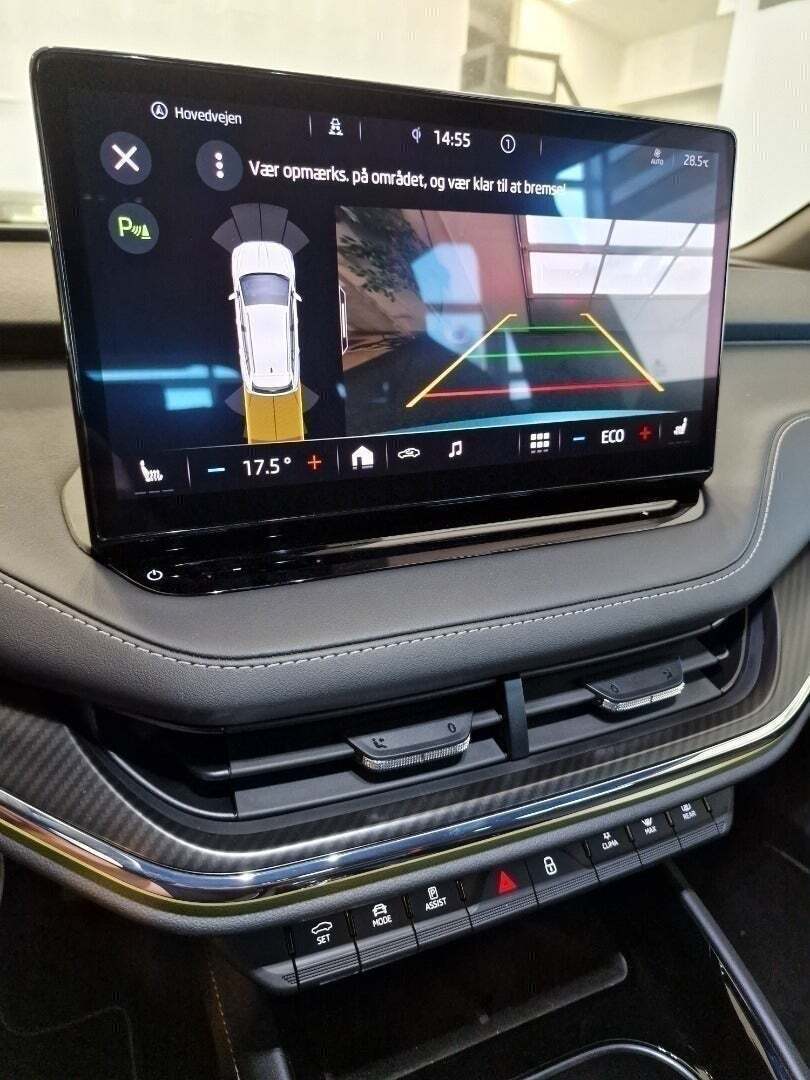Grøn Skoda Enyaq fra 2021