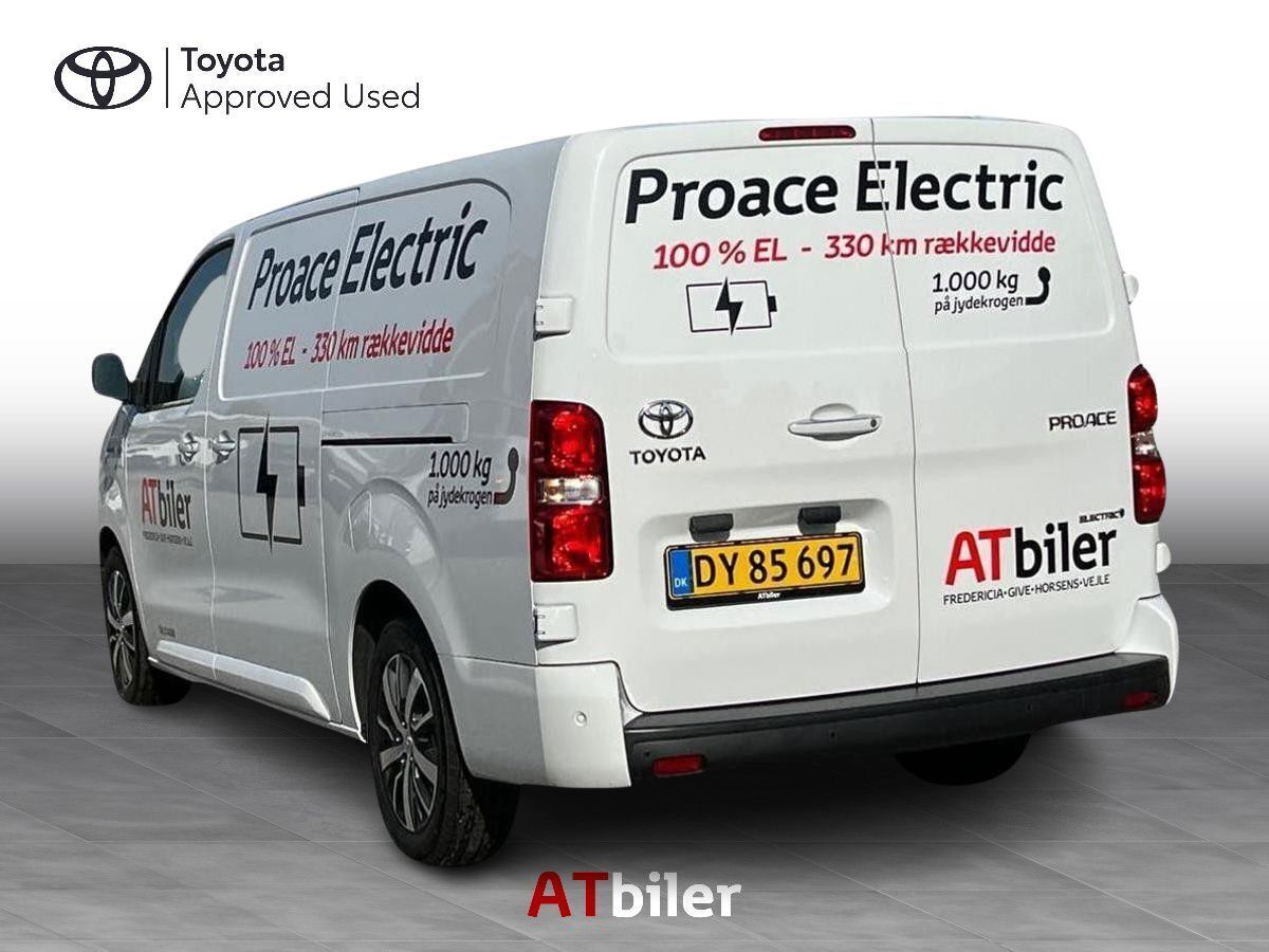 Toyota Proace Electric Long EL Comfort Master+ m/ 2 Skydedøre 136HK Van Aut.