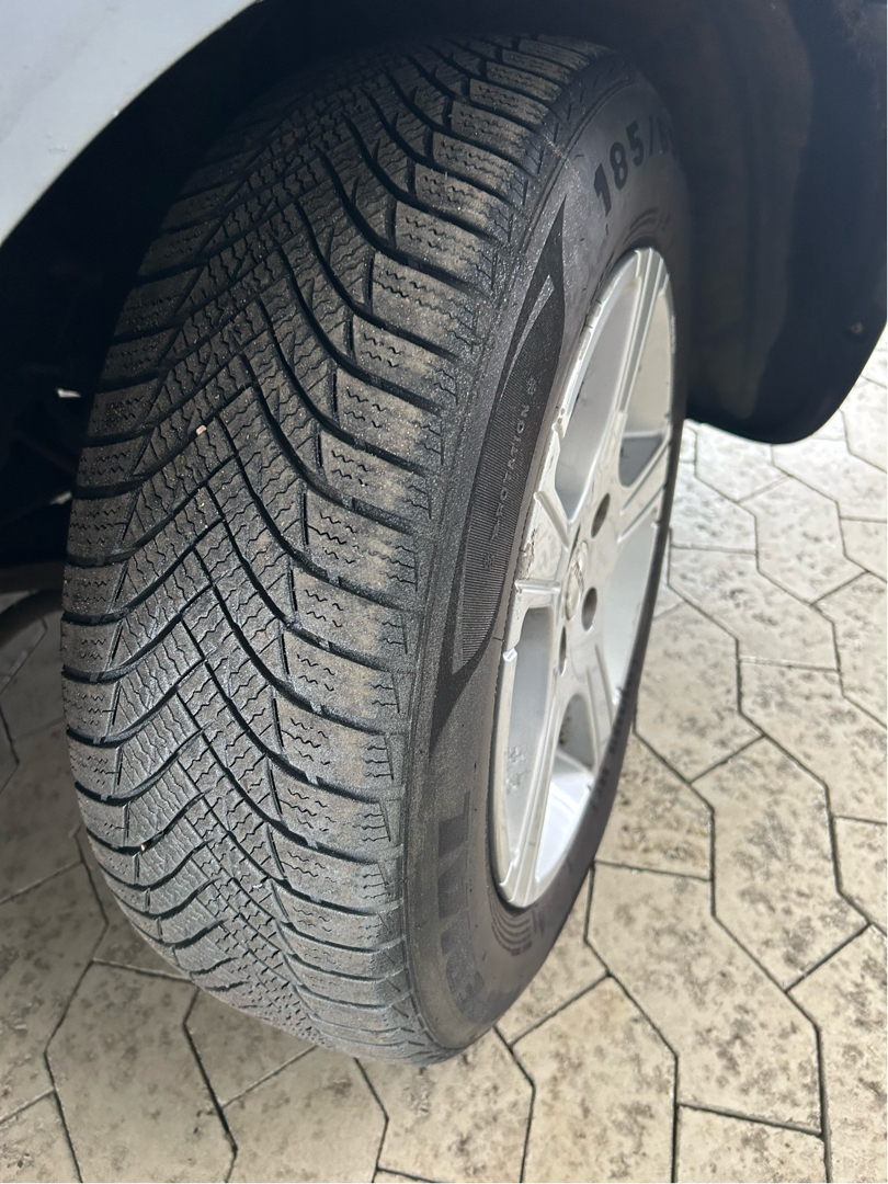 Blå Fiat Doblò fra 2007