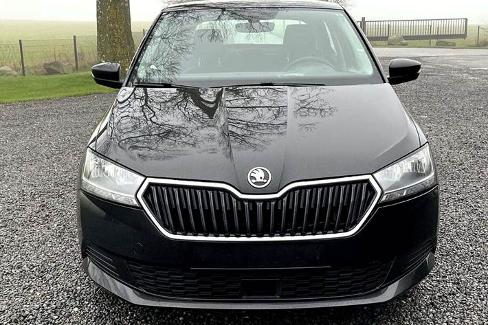 Sort Skoda Fabia fra 2021