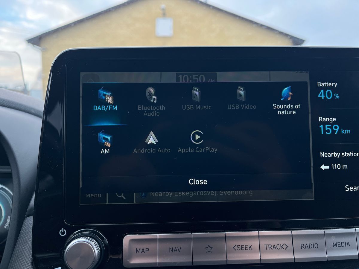 Sort Hyundai Kona fra 2021