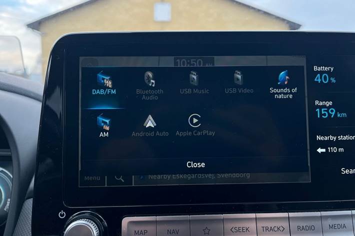 Sort Hyundai Kona fra 2021