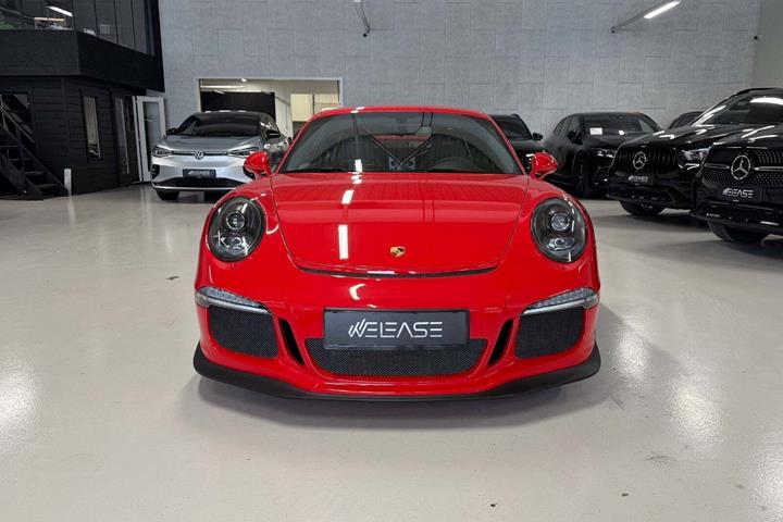 Rød Porsche 911 GT3 fra 2015