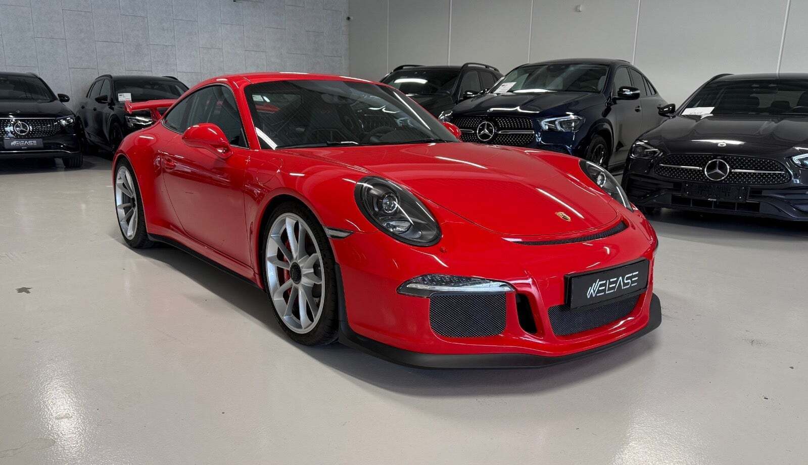 Rød Porsche 911 GT3 fra 2015