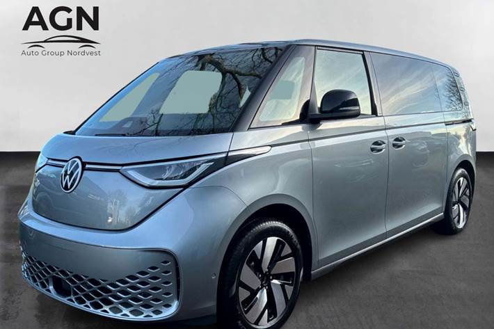 Sort VW ID.Buzz fra 2026 set udefra