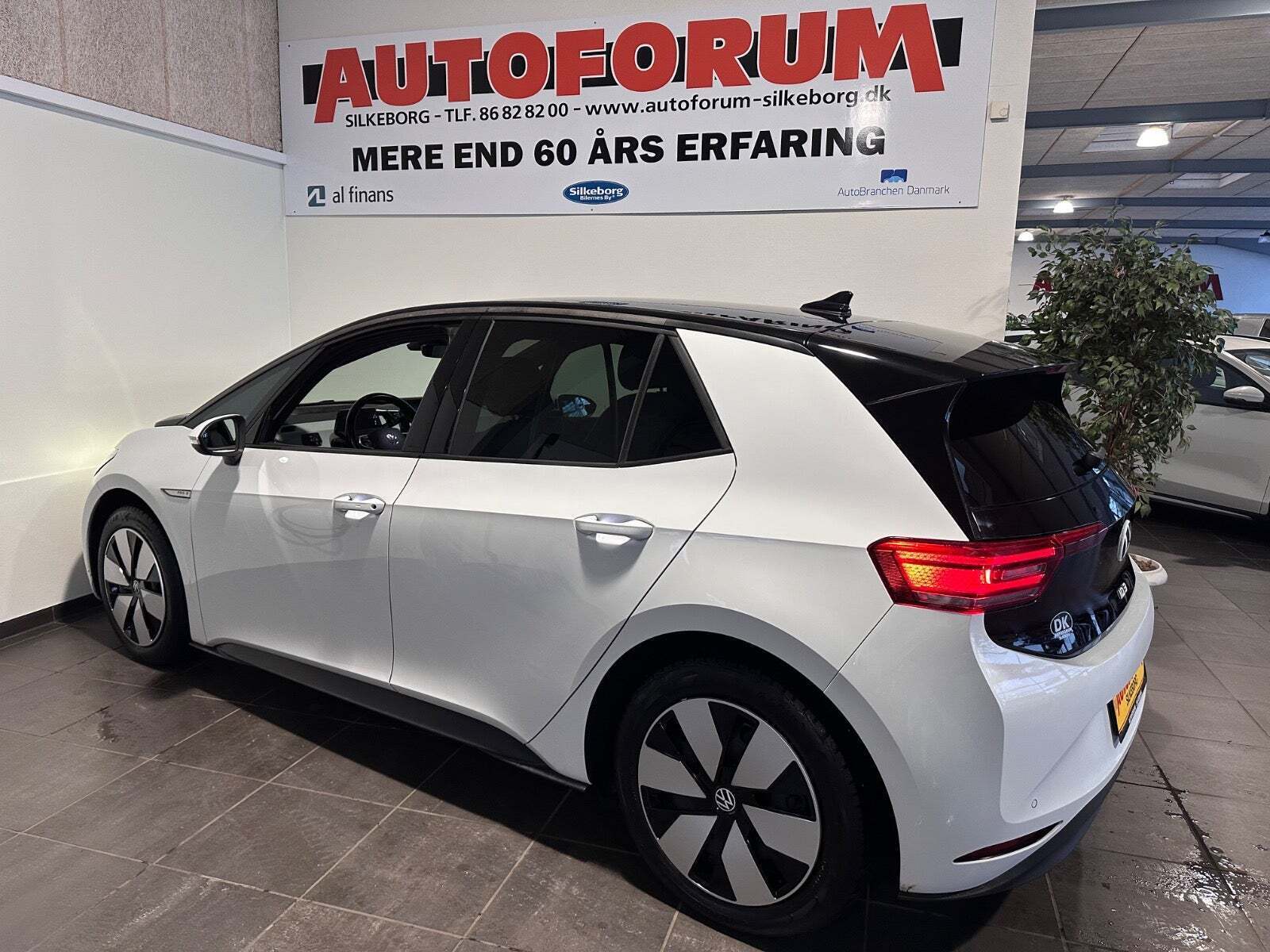 Hvid VW ID.3 fra 2021