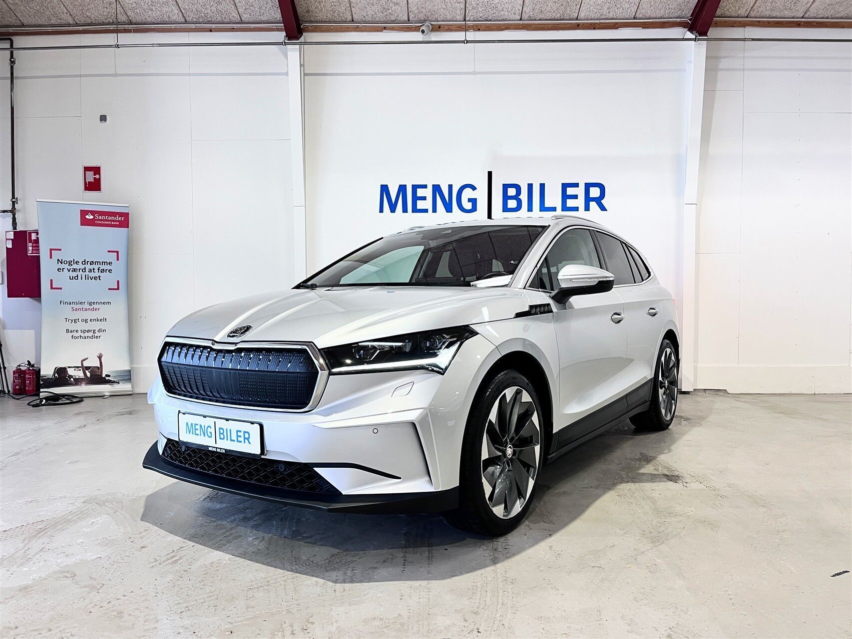 Sølv Skoda Enyaq fra 2021